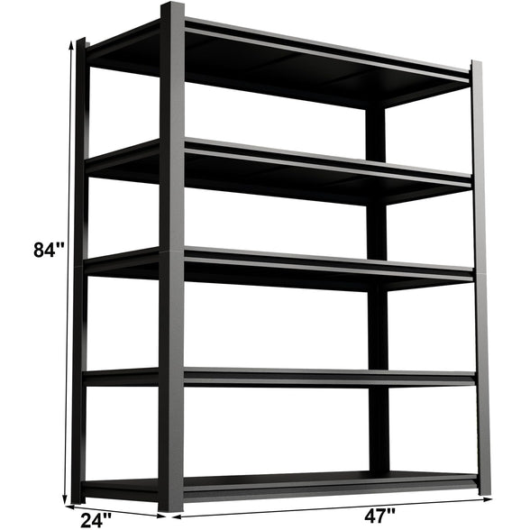 GREATMEET Heavy Duty Garage Storage Shelves, 3000LBS Load Metal Shelving, Storage Rack Shelf for Shed, Garage, Pantry, Basement